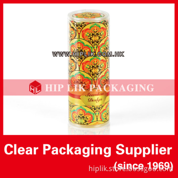 New Clear Plastic Round Box